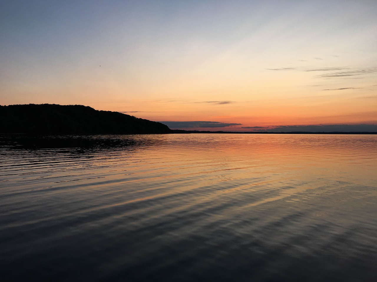 Saulėlydis, Baltijos Jūra, Daugiau, Afterglow, Vakarinis Dangus, Abendstimmung, Saulė, Kranto, Dangus, Kraštovaizdis