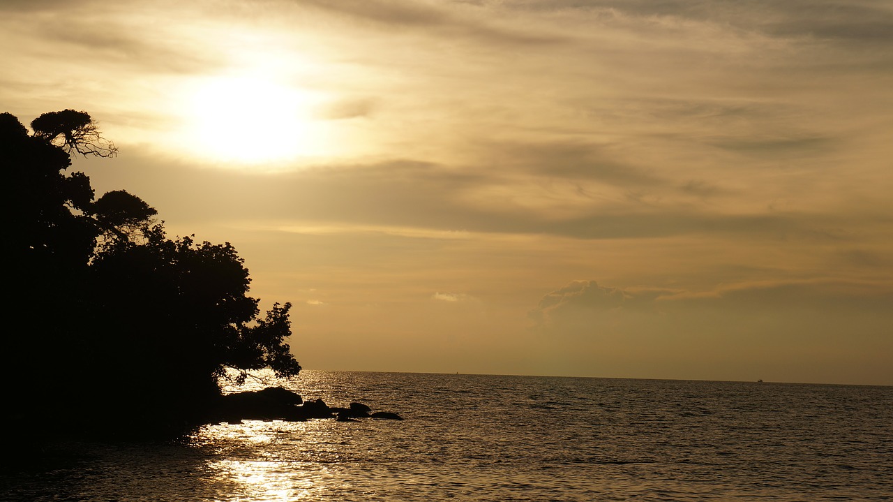 Saulėlydis, Koh Samet, Jūra, Vakaro Švytėjimas, Nemokamos Nuotraukos,  Nemokama Licenzija