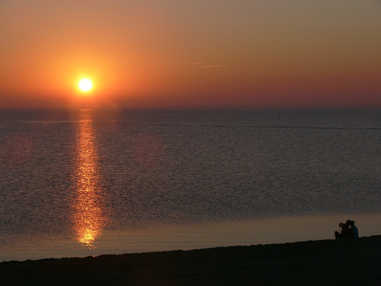 Saulėlydis, Pora, Meilė, Vitaminas D3, Jausmas, Žmogus, Žmonės, Šiaurės Jūra, Ežeras, Fonas