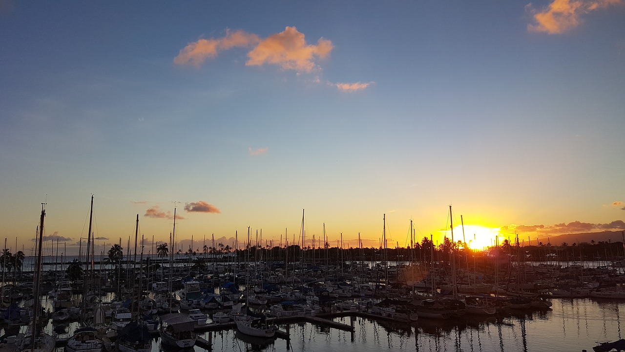 Saulėlydis,  Aušra,  Vanduo,  Panoraminis,  Dangus,  Marina,  Dusk,  Atostogos,  Jūra,  Vandenynas