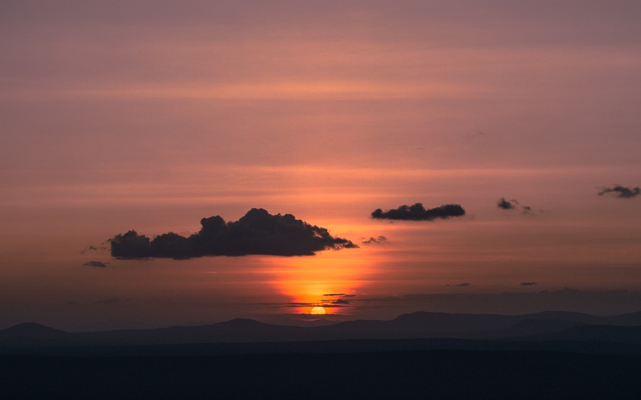 Saulėlydžio,  Dawn,  Prieblanda,  Vakare,  Dangus,  Lauke,  Pobūdį,  Saulė,  Vasara,  Natūralus