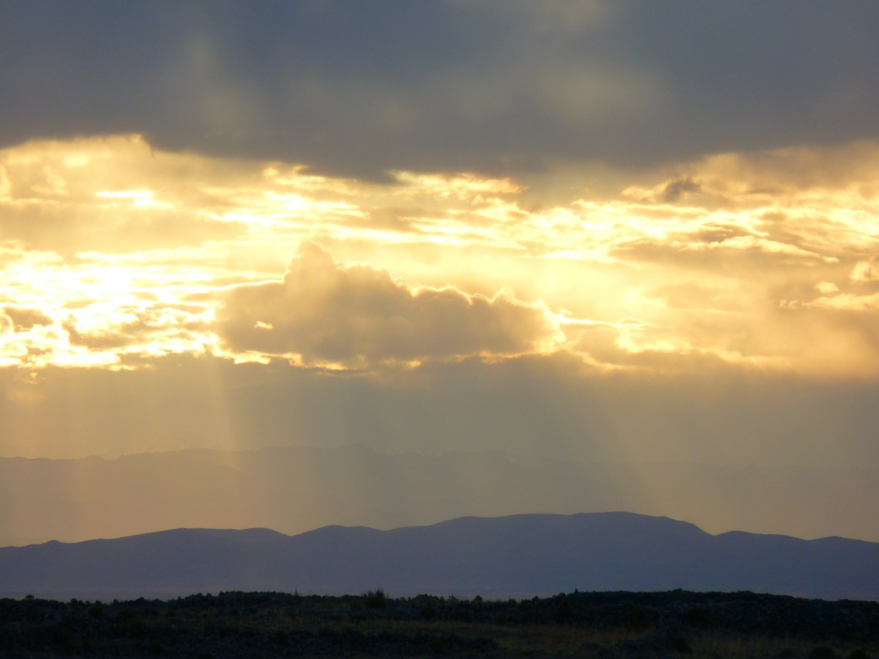 Saulėlydis, Abendstimmung, Ežeras Titicaca, Peru, Dangus, Debesys, Nemokamos Nuotraukos,  Nemokama Licenzija
