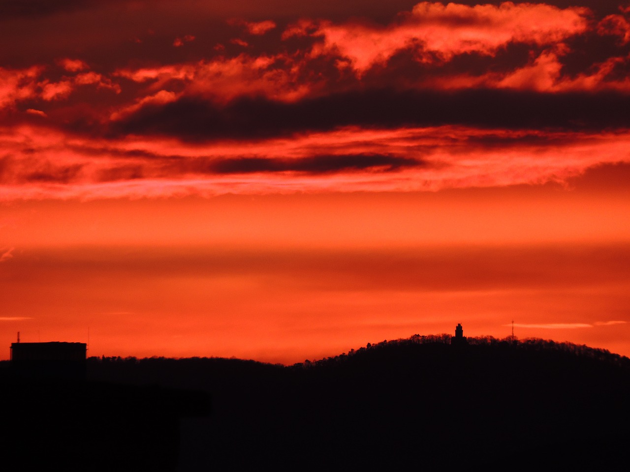 Saulėlydis, Budapest, Vasara, Nemokamos Nuotraukos,  Nemokama Licenzija