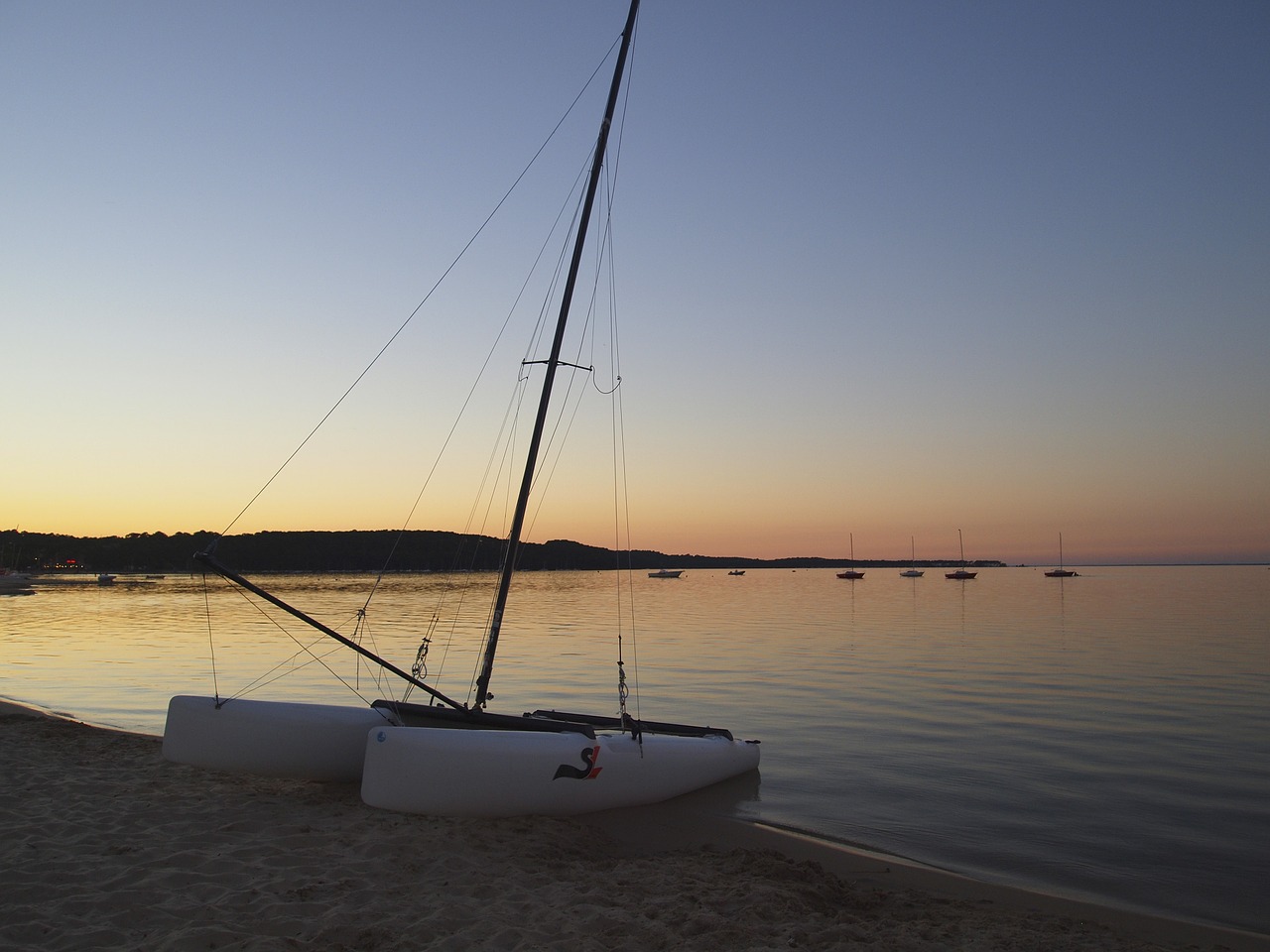 Saulėlydis, France, Buriavimas, Nemokamos Nuotraukos,  Nemokama Licenzija