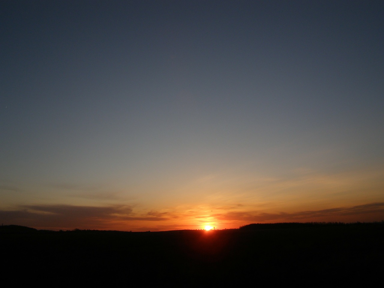 Saulėlydis, Saulėtekis, Dangus, Saulė, Oranžinė, Lauke, Lauke, Dusk, Aušra, Kraštovaizdis