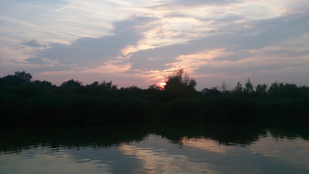 Saulėlydis, Ežeras, Abendstimmung, Gamta, Nemokamos Nuotraukos,  Nemokama Licenzija