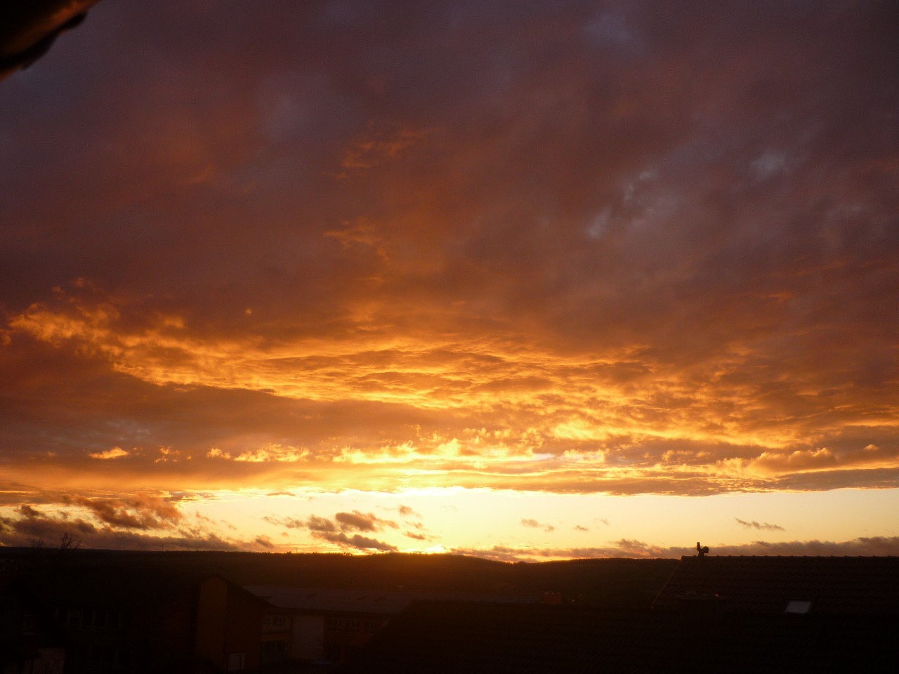 Saulėlydis, Vakaras, Atmosfera, Debesys, Dangus, Saulė, Abendstimmung, Dusk, Auksinis, Besileidžianti Saulė