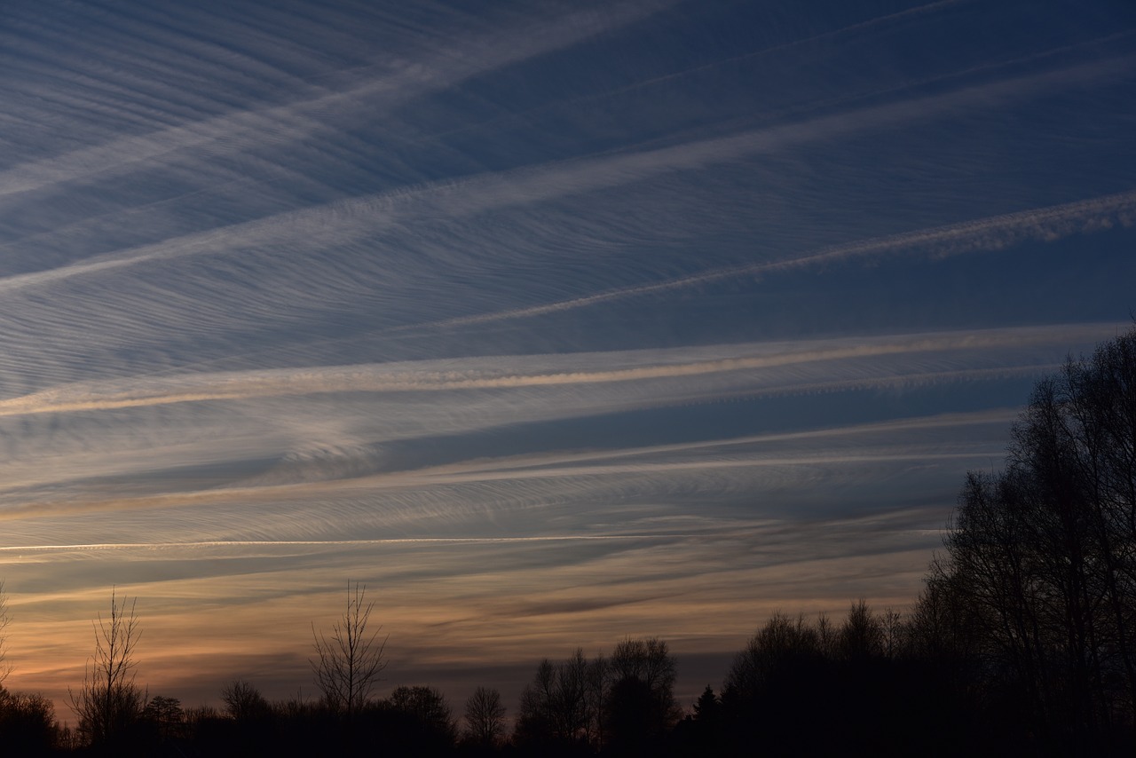 Saulėlydis, Dangus, Vakarinis Dangus, Debesys, Afterglow, Žiemą, Abendstimmung, Gražus, Gamta, Nemokamos Nuotraukos