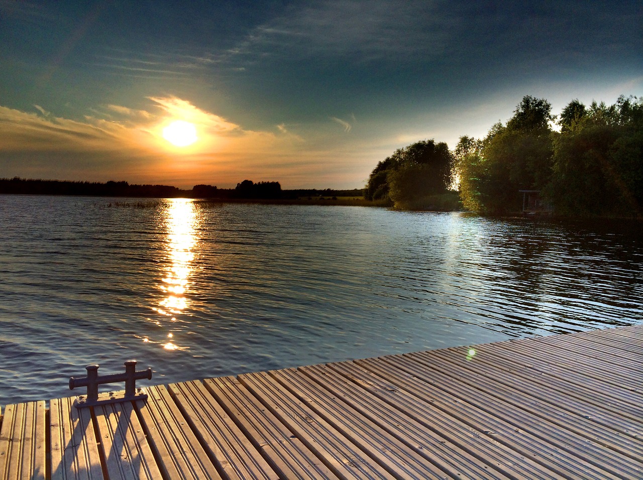 Saulėlydis,  Ežeras,  Abendstimmung,  Vanduo,  Gamta, Nemokamos Nuotraukos,  Nemokama Licenzija