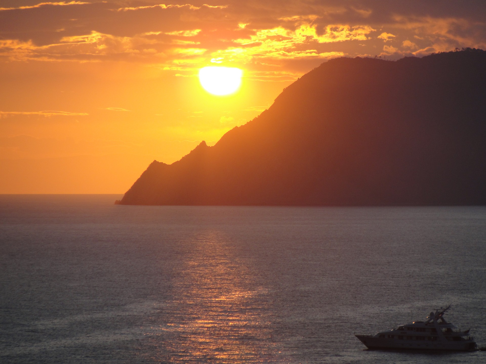 Saulėlydis,  Vandenynas,  Vanduo,  Italy,  Cinque & Nbsp,  Terre,  Saulėlydis Cinque Terre, Nemokamos Nuotraukos,  Nemokama Licenzija