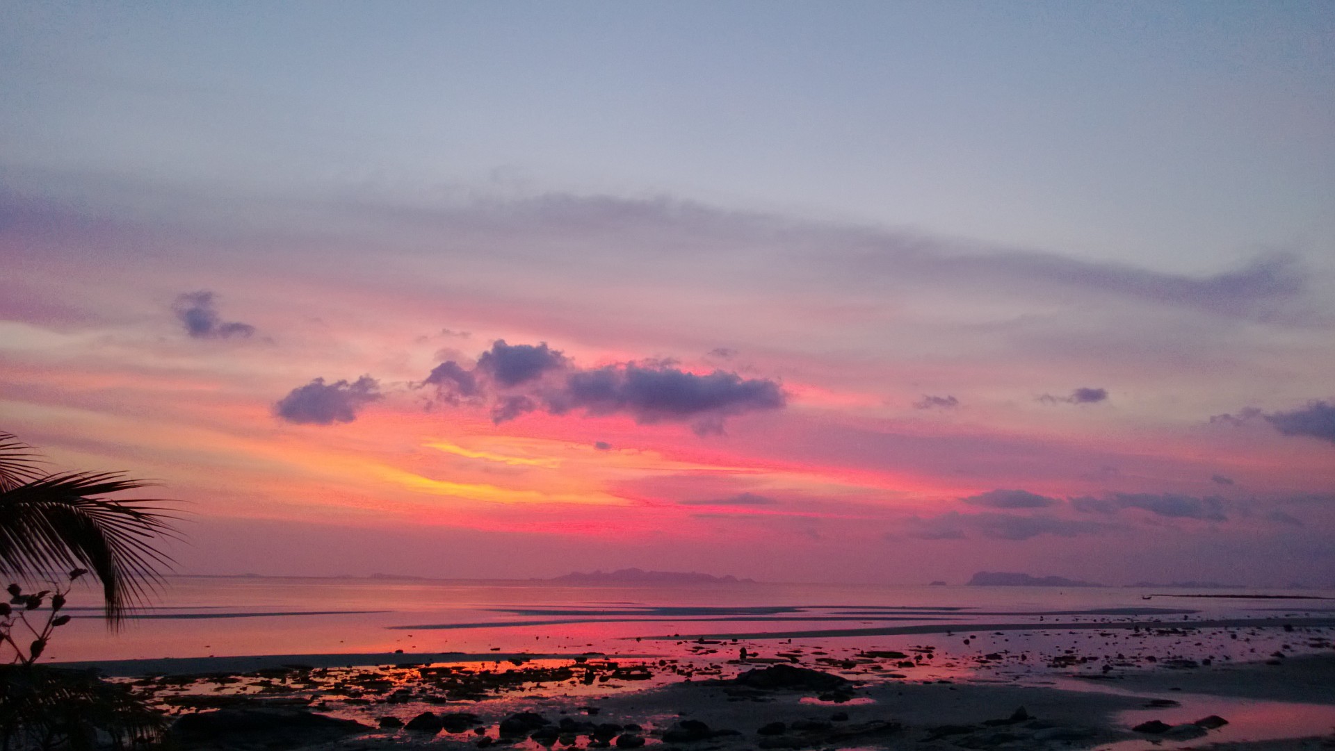 Saulėlydis,  Raudona & Nbsp,  Dangus,  Samui,  Tailandas,  Saulėlydis Thailand Koh Samui, Nemokamos Nuotraukos,  Nemokama Licenzija