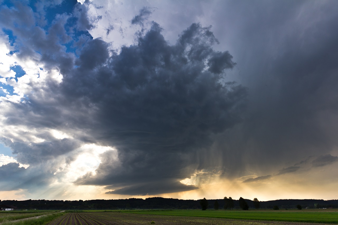 Super Ląstelė, Lp-Super Ląstelė, Giedras, Cumulonimbus, Audros Medžioklė, Meteorologija, Griauna, Audra, Vakaro Valandos, Eisschirm