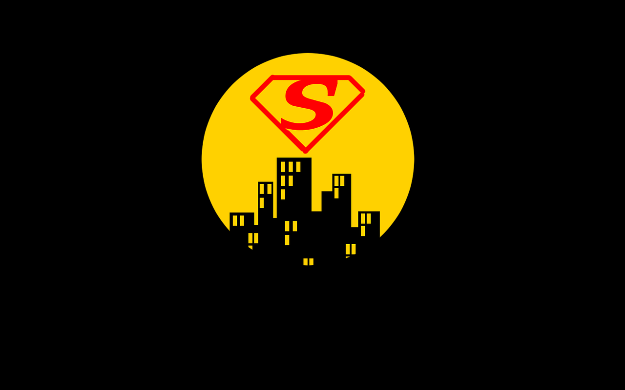 Supermenas, Saulė, Miestas, Dc Komiksai, Herojus, Super, Dangus, Super Herojus, Komiksai, Nemokamos Nuotraukos