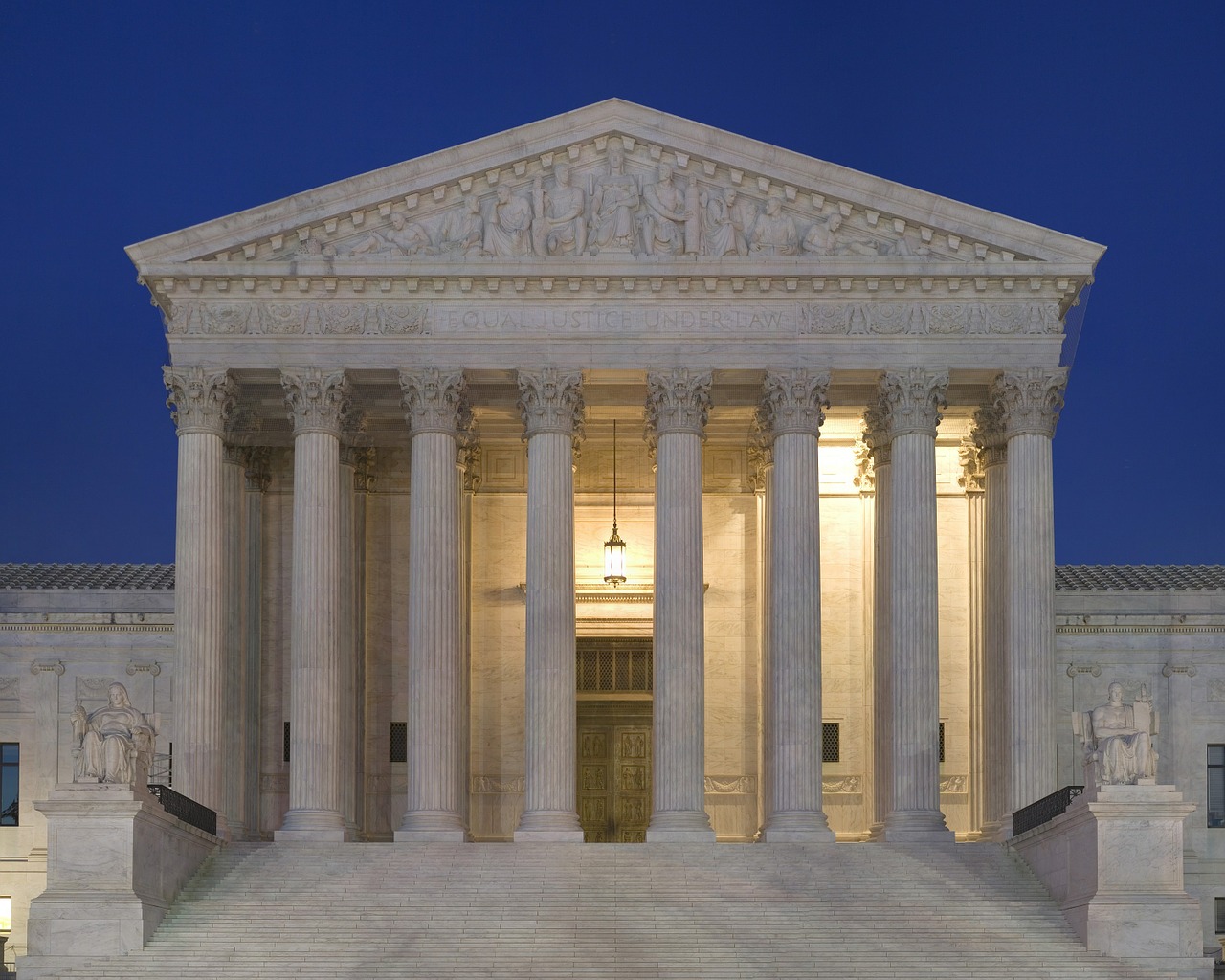 Aukščiausiasis Teismas, Pastatas, Usa, Vašingtonas, Architektūra, Dusk, Teisingumas, Vyriausybė, Teismo Rūmai, Amerikietis