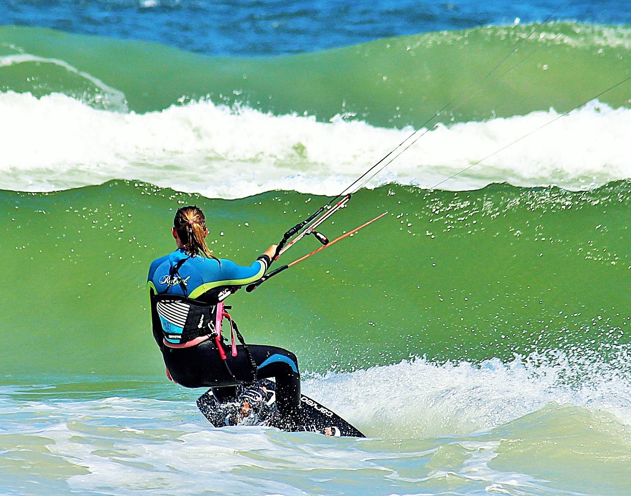 Naršyti, Banglenčių Sportas, Kiting, Moteris, Banga, Linksma, Banglentė, Įgūdis, Vandens Sportas, Bangų Naršymas