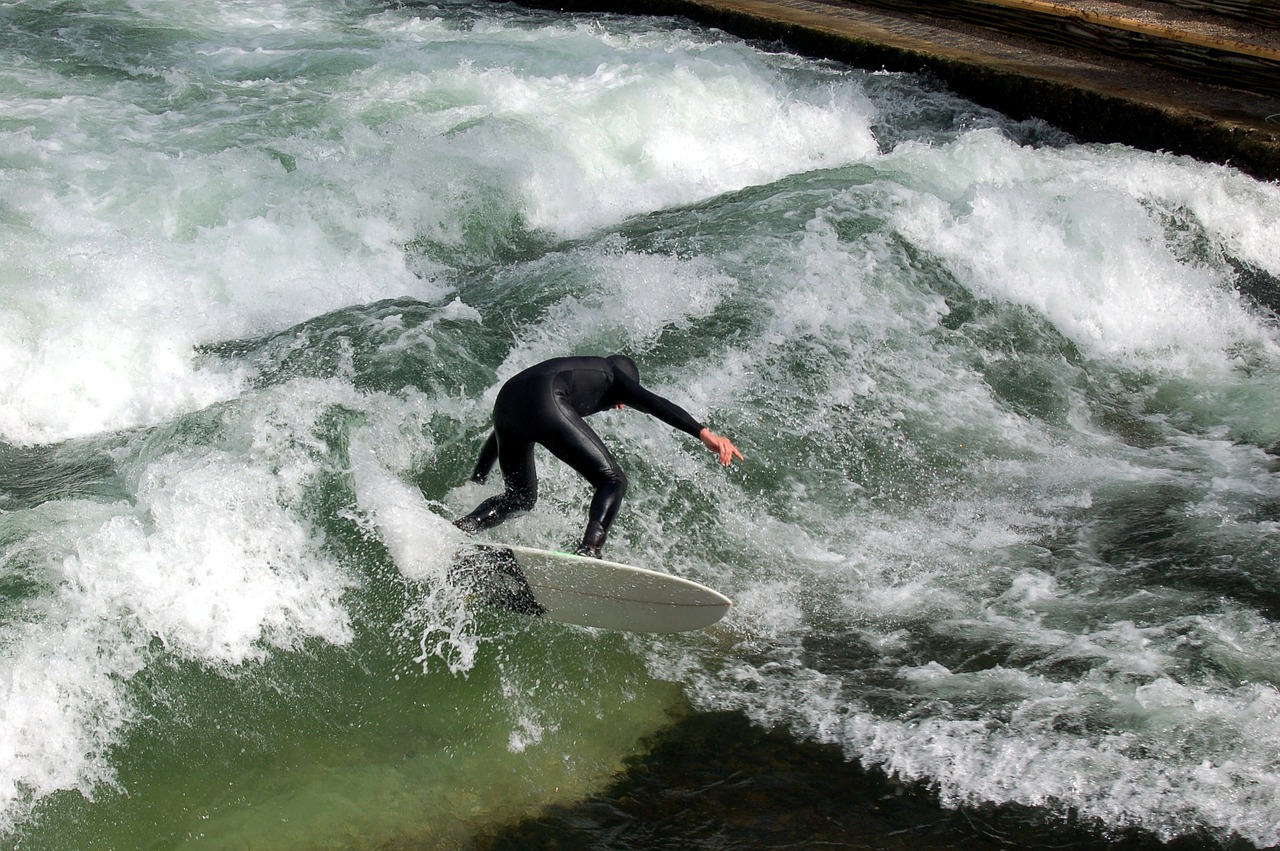 Naršyti, Banglenčių Sportas, Sportas, Pramoginiai Sporto Renginiai, Laisvalaikis, Munich, Eisbach, Surfer, Nemokamos Nuotraukos,  Nemokama Licenzija