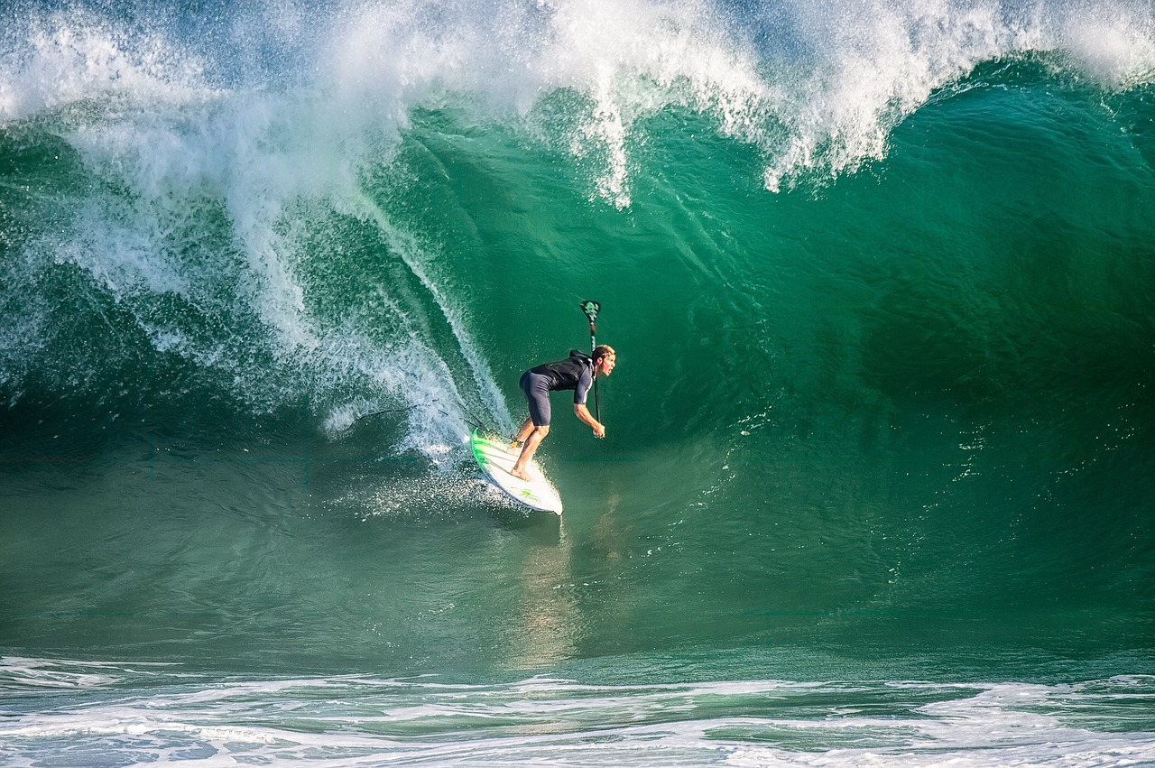 Surfer, Banglentė, Banglenčių Sportas, Banga, Vanduo, Naršyti, Vandenynas, Jaunas, Lenta, Linksma