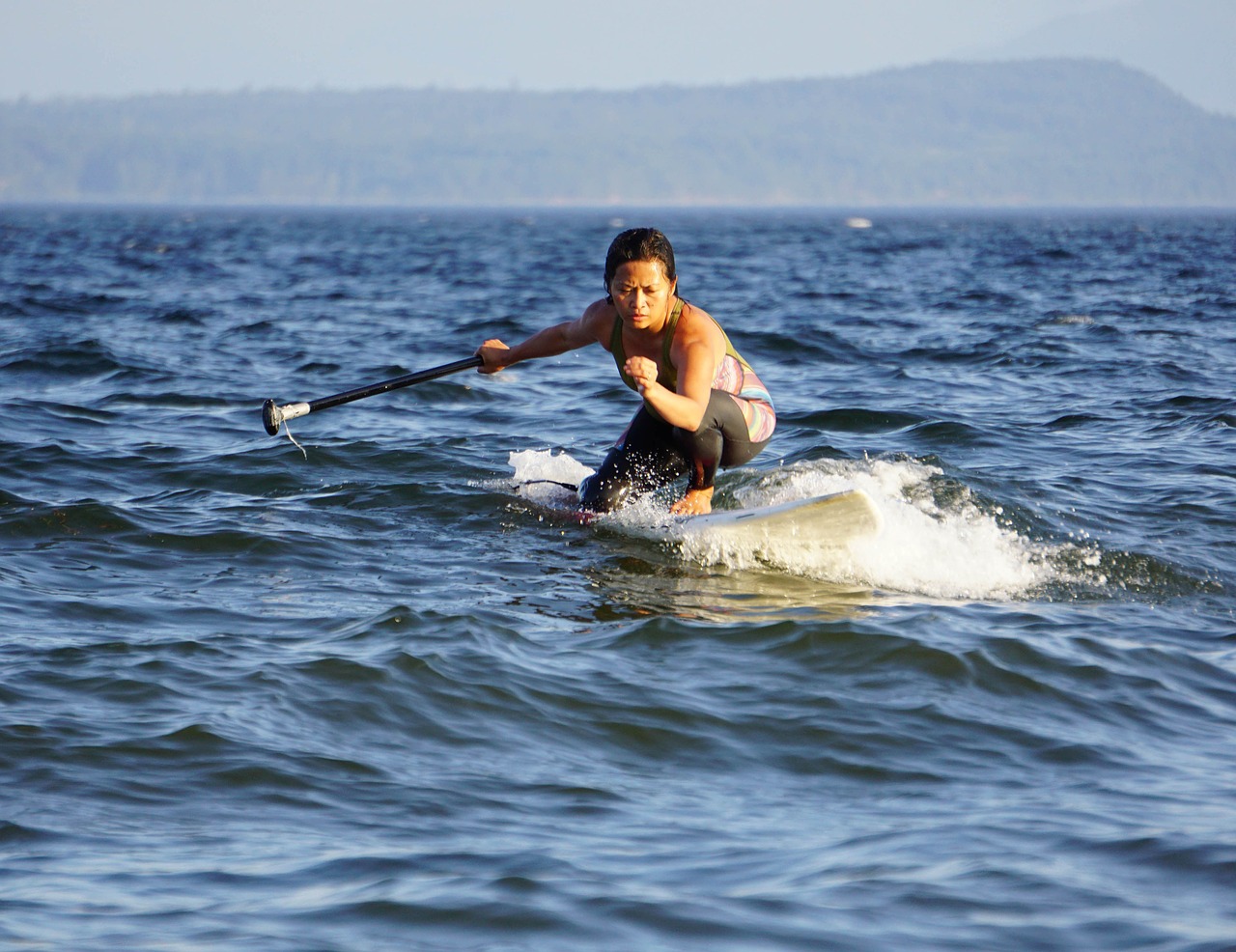 Surfer, Paddleboard, Vanduo, Banglenčių Sportas, Irklas, Sportas, Vandenynas, Papludimys, Lauke, Lenta