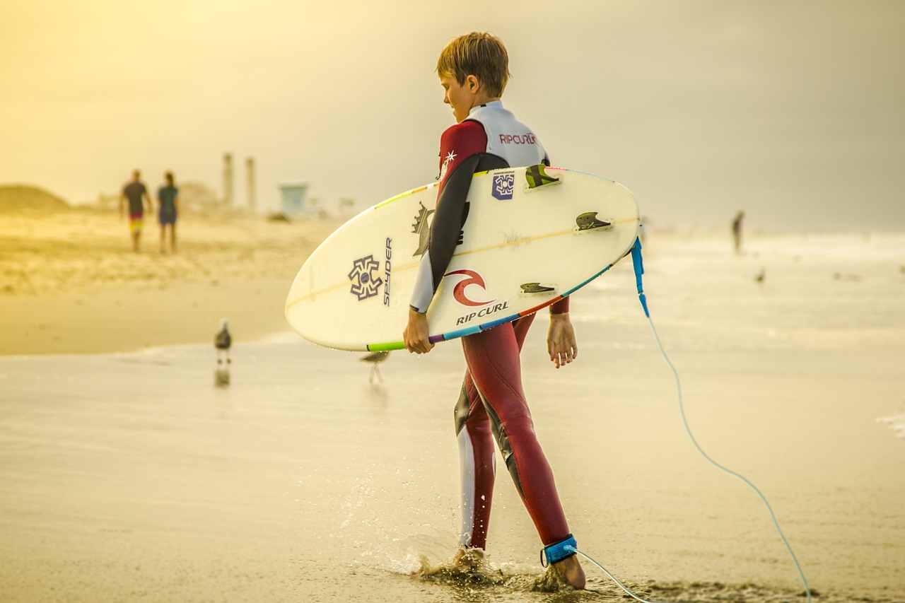 Surfer, Banglentė, Banglenčių Sportas, Berniukas, Sportas, Vandens Sportas, Jaunimas, Gyvenimo Būdas, Kalifornija, Usa