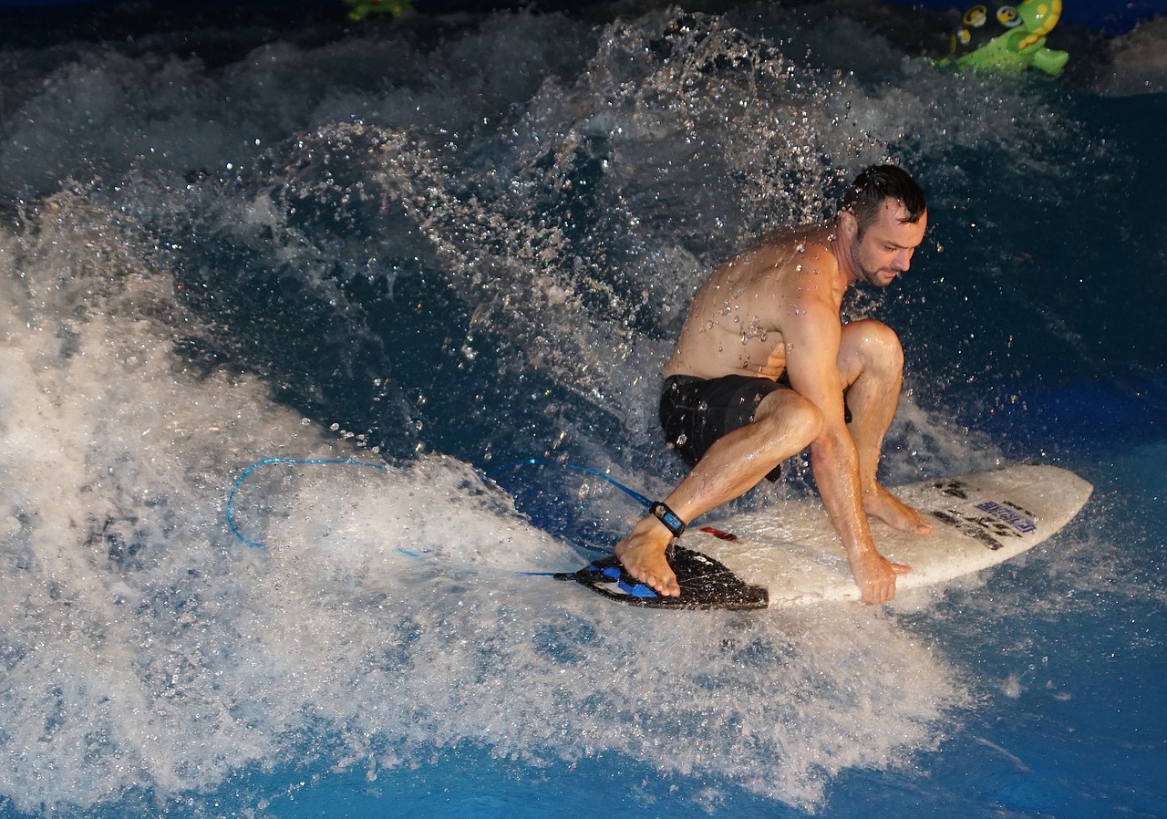 Surfer, Banglentė, Banga, Upės Banga, Manevras, Nemokamos Nuotraukos,  Nemokama Licenzija