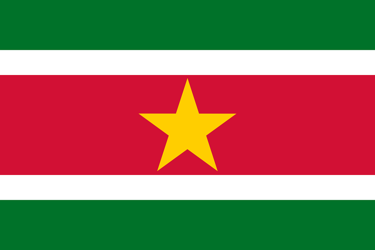 Suriname, Vėliava, Tautinė Vėliava, Tauta, Šalis, Ženminbi, Simbolis, Nacionalinis Ženklas, Valstybė, Nacionalinė Valstybė