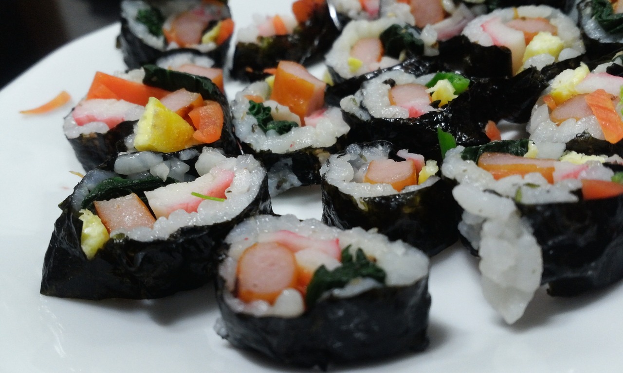 Sushi, Kim Ryžiai, Restoranas, Nemokamos Nuotraukos,  Nemokama Licenzija