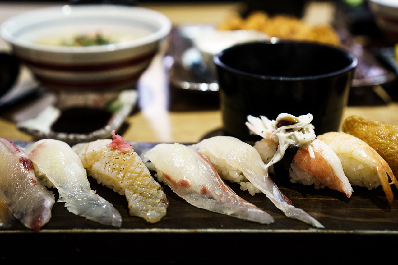 Sushi, Žuvis, Sashimi, Maistas, Jūros Gėrybės, Japanese, Lašiša, Maistas, Ryžiai, Asian