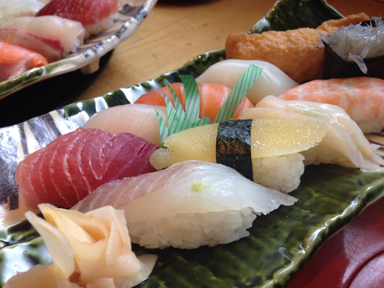 Sushi, Japonija, Japonijos Maistas, Japonų Maistas, Žuvis, Nemokamos Nuotraukos,  Nemokama Licenzija