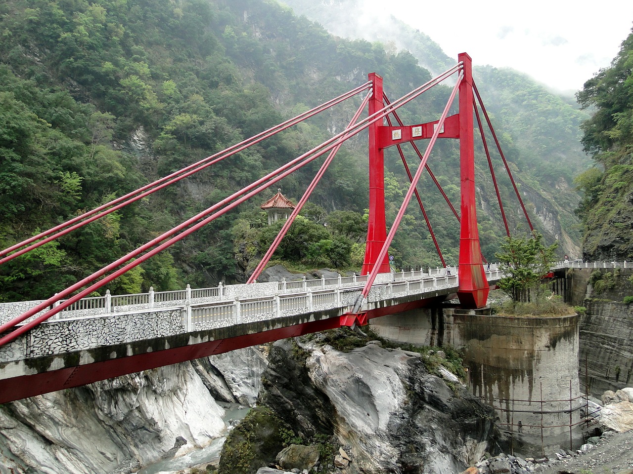 Kabantis Tiltas, Tiltas, Cimu, Taroko, Nacionalinis Parkas, Taivanas, Nemokamos Nuotraukos,  Nemokama Licenzija