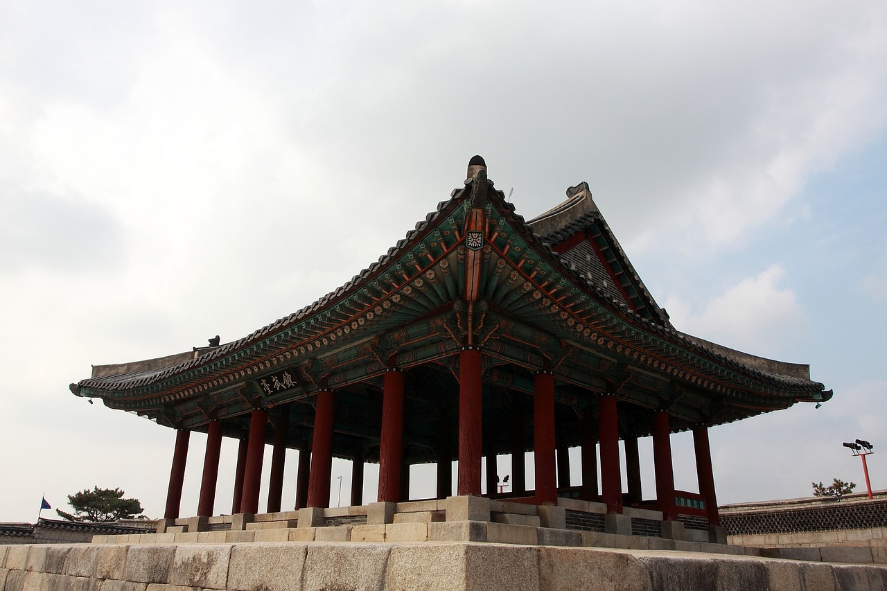 Suwon, Marsas, Ruduo, Pilis, Aukštas, Pasaulio Kultūros Paveldas, Poru, Joseono Dinastijos Pilis, Korėjos Kultūra, Nemokamos Nuotraukos
