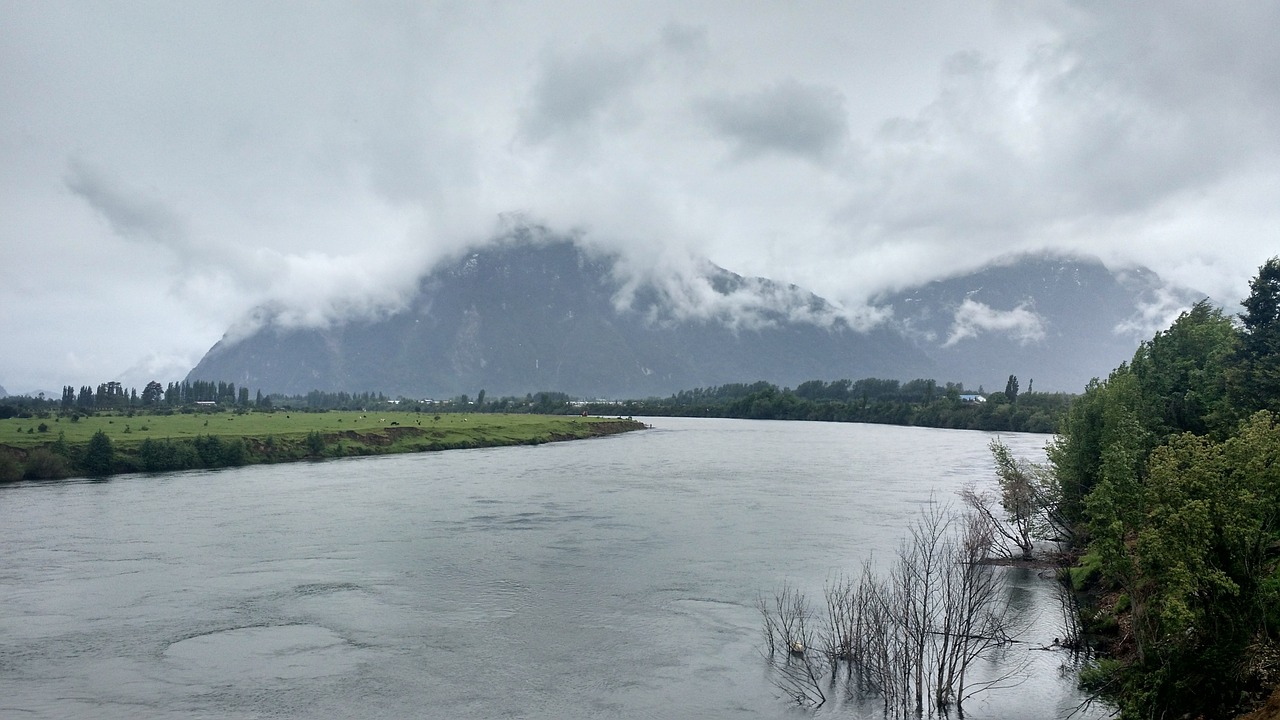 Gulbių Upė, Aysén Regionas, Čile, Patagonia, Nemokamos Nuotraukos,  Nemokama Licenzija