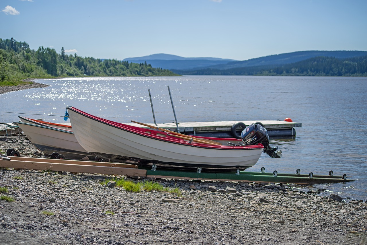 Švedija, Fjäll, Kraštovaizdis, Boot, Bankas, Ežeras, Laivas, Vanduo, Nemokamos Nuotraukos,  Nemokama Licenzija