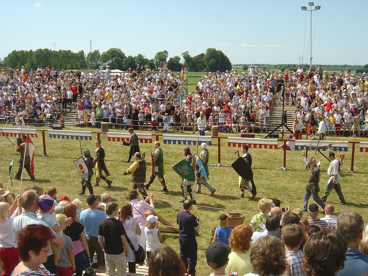 Švedija, Sverige, Riddarspelen, Viduramžių, Faire, Šviesus, Žiūrovas, Renfest, Festivalis, Skane