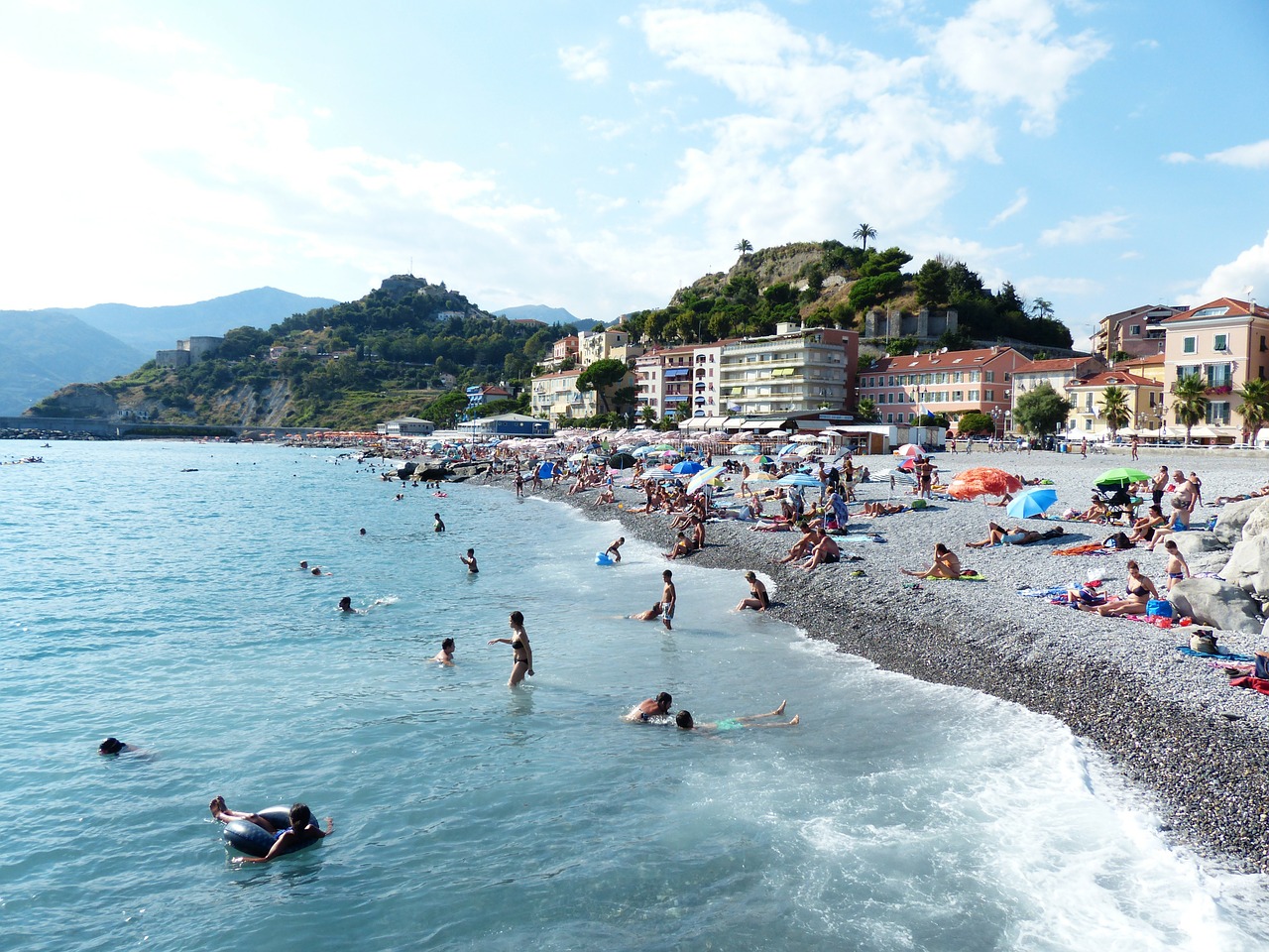 Plaukti, Šventė, Jūra, Papludimys, Maudyklos, Linksma Maudytis, Viduržemio Jūros, Vanduo, Ligurija, Ligurijos Pakrantė