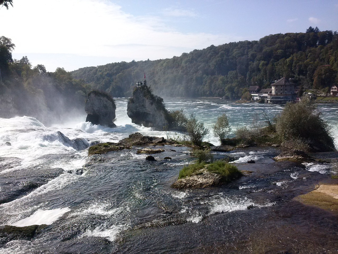 Rinas, Šveicarija, Zürich, Krioklys, Upė, Schaffhausen, Nemokamos Nuotraukos,  Nemokama Licenzija