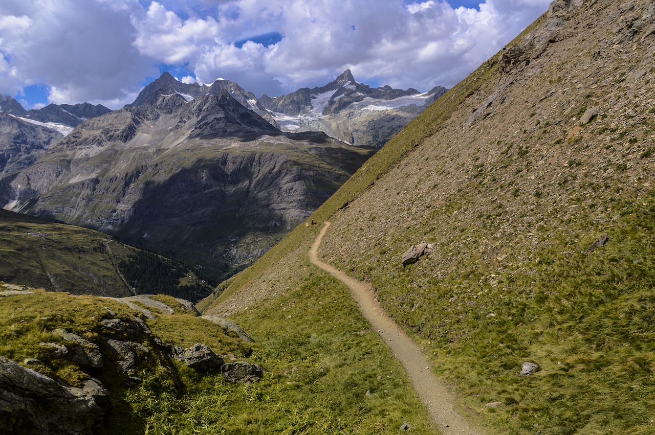 Swiss Alps, Alpių, Kalnai, Kelias, Kalnų Kelias, Šveicarija, Gamta, Kraštovaizdis, Alp, Matterhorn