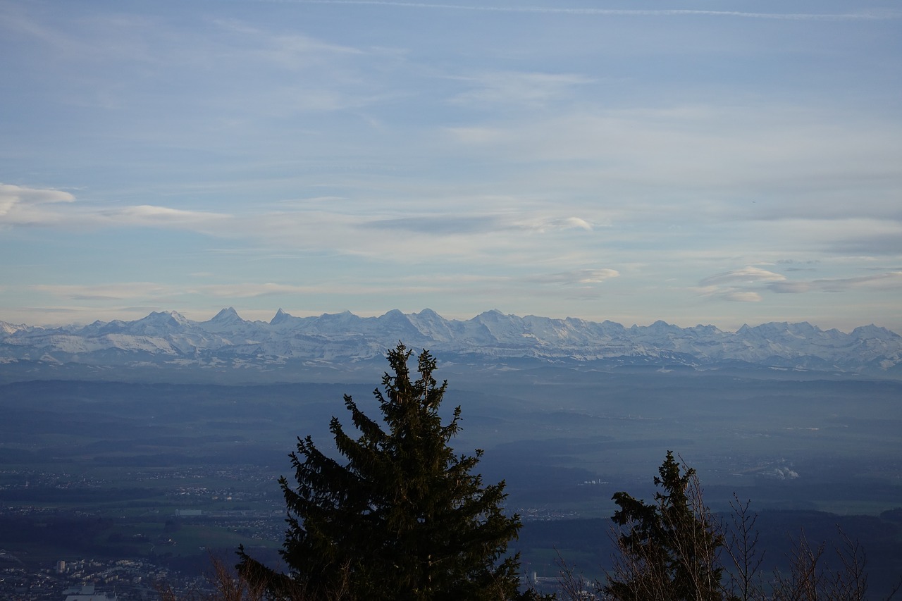 Swiss Alps, Alpenblick, Alpių, Šveicarija, Kalnai, Vaizdas, Wetterhorn, Schreckhorn, Finsteraarhorn, Eigeris