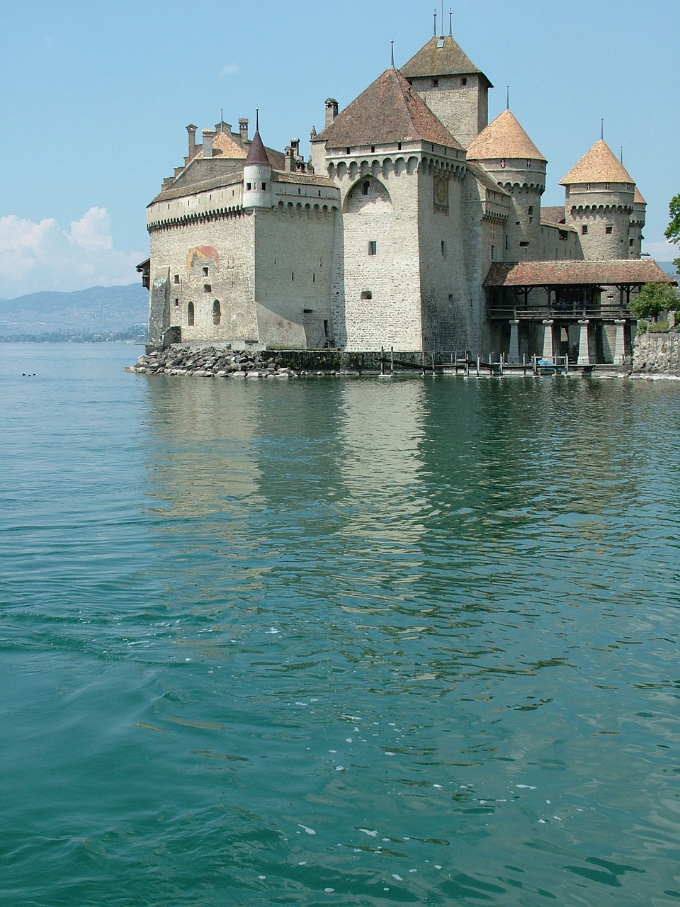 Šveicarija, Montreux, Chateau Chillon, Ežero Geneva, Nemokamos Nuotraukos,  Nemokama Licenzija
