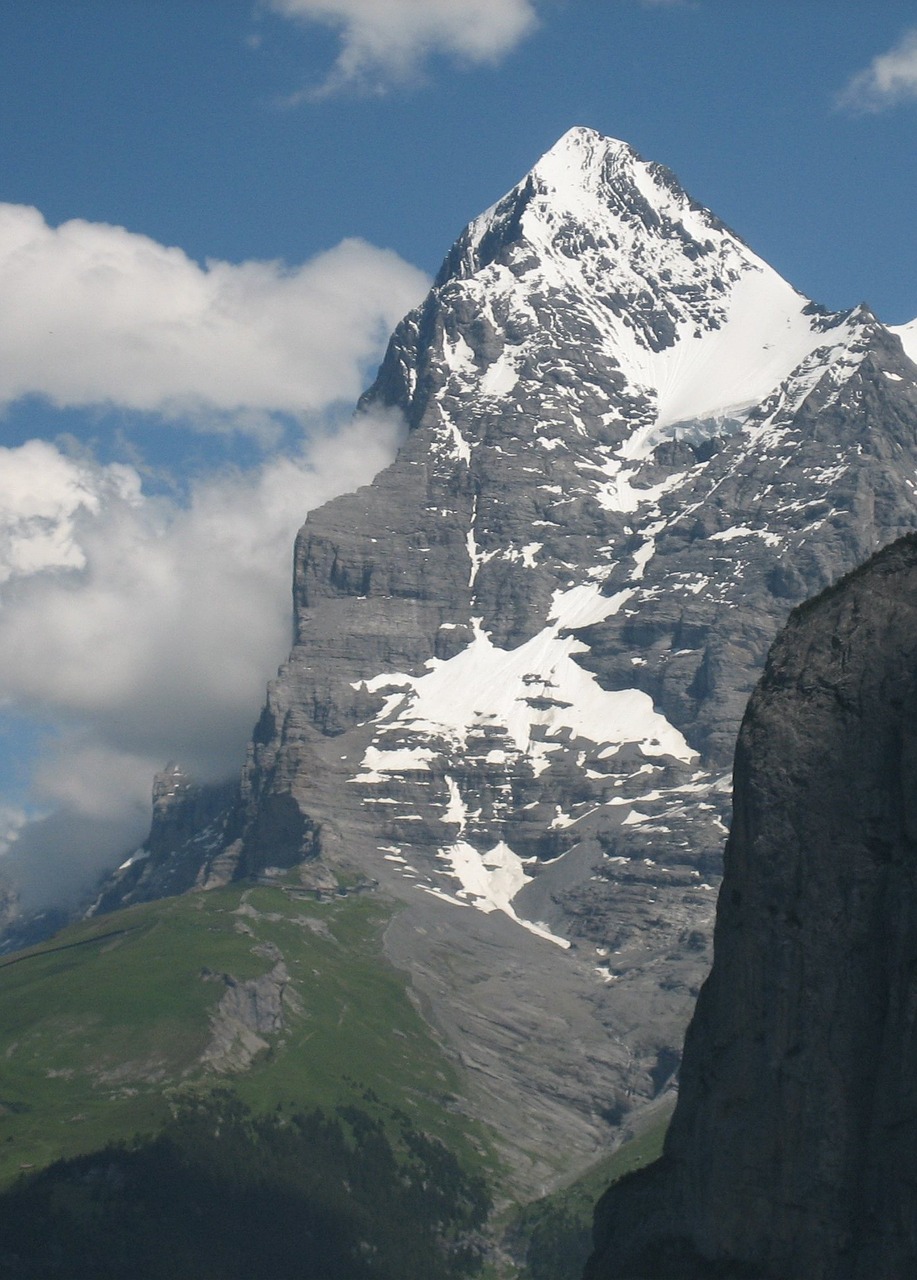 Šveicarija, Kalnai, Grindelwald, Eigeris, Berni Oberland, Alpių, Šiaurinė Siena, Nemokamos Nuotraukos,  Nemokama Licenzija