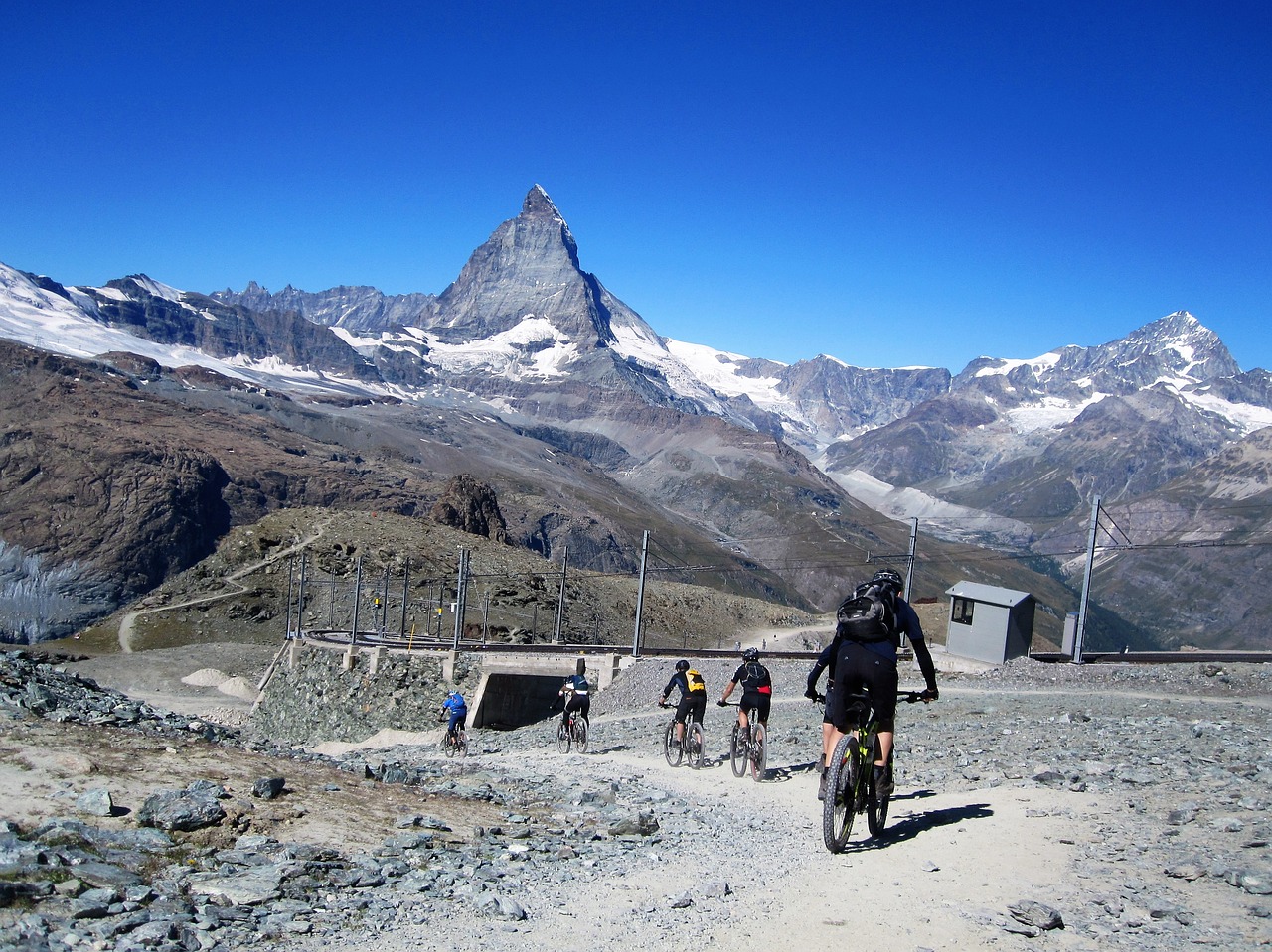 Šveicarija, Kalnas, Gamta, Alpių, Matterhorn, Sniegas, Zermatt, Į Pietus, Vasara, Pagaminta Šveicarijoje