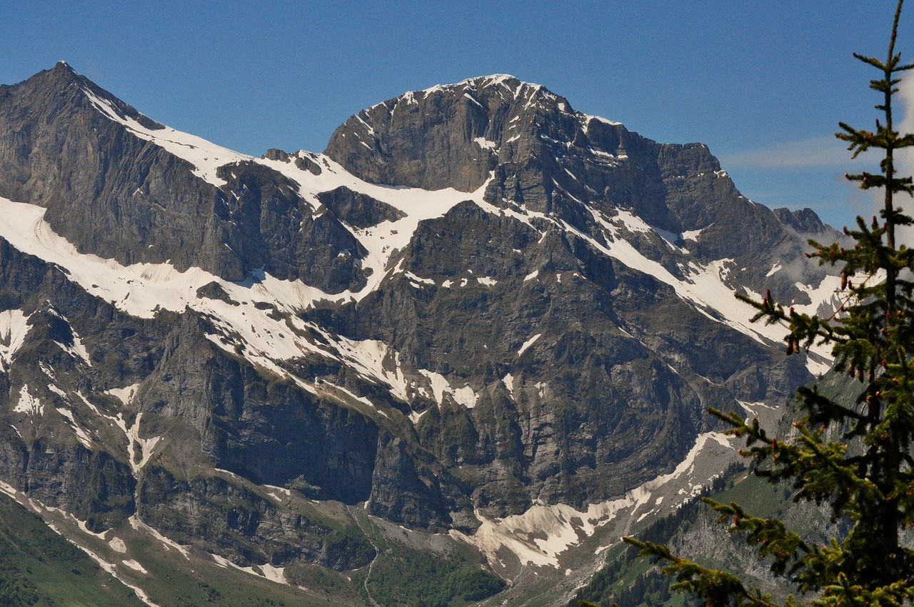 Šveicarija, Alpių, Kalnų Grupė, Swiss Alps, Kraštovaizdis, Alp, Panorama, Koplyčia, Vasara, Nemokamos Nuotraukos