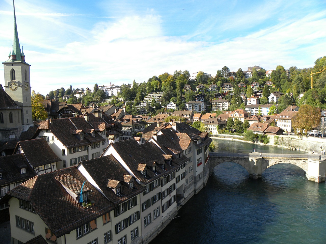 Šveicarija, Bern, Miestas, Upė, Nemokamos Nuotraukos,  Nemokama Licenzija