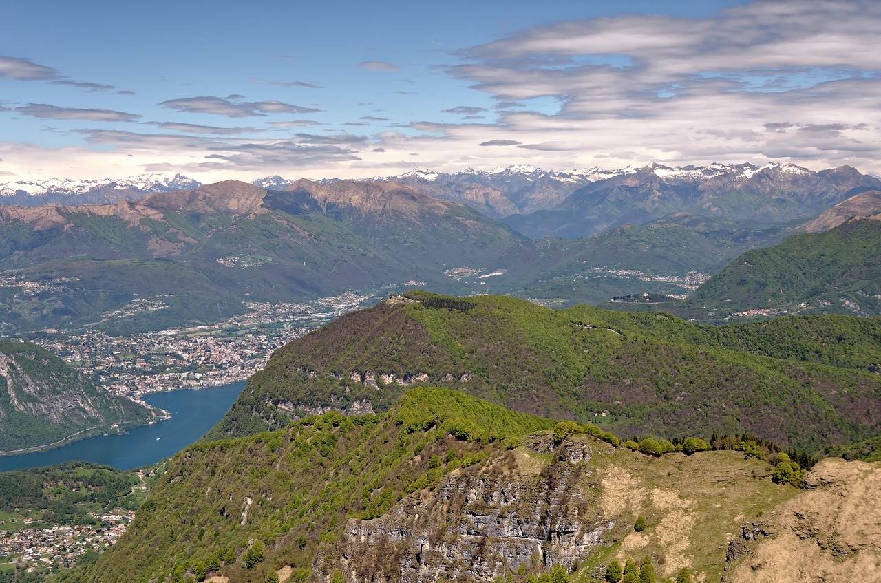 Šveicarija,  Ticino,  Lugano,  Lugano Ežeras,  Lugano Ežeras,  Keliauti,  Kraštovaizdis,  Alpių,  Kalnai,  Požiūris