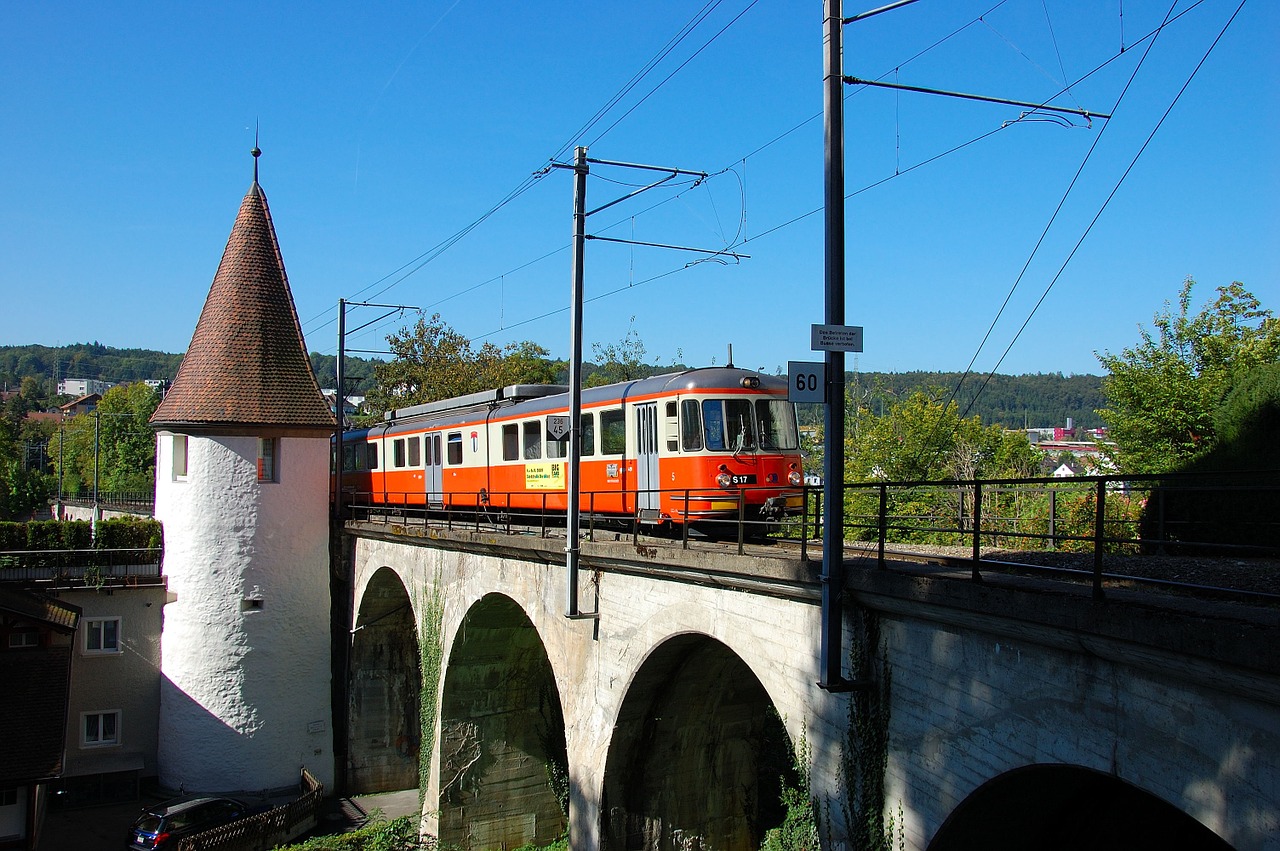 Šveicarija,  Bremgarten,  Dietikon Interneto,  Tiltas,  Didėja, Nemokamos Nuotraukos,  Nemokama Licenzija