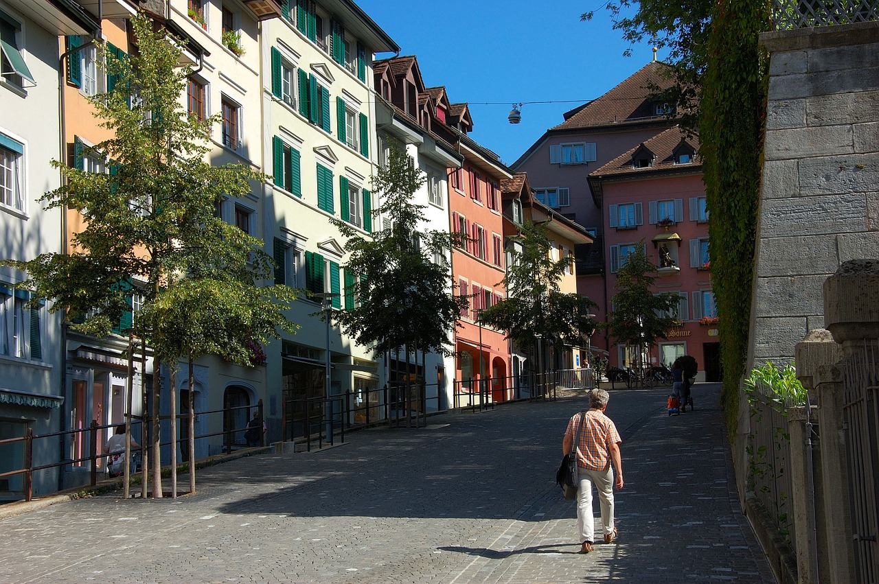 Šveicarija,  Bremgarten,  Gatvės Scenos,  Vasara,  Saulės Šviesa,  Šventė,  Vaikščioti, Nemokamos Nuotraukos,  Nemokama Licenzija