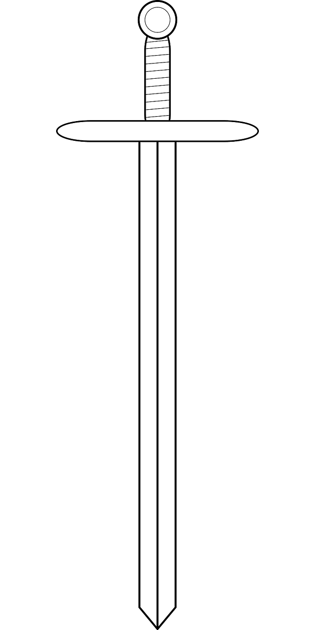 Kardas, Ginklas, Karys, Viduramžių, Plienas, Mūšis, Nemokama Vektorinė Grafika, Nemokamos Nuotraukos,  Nemokama Licenzija