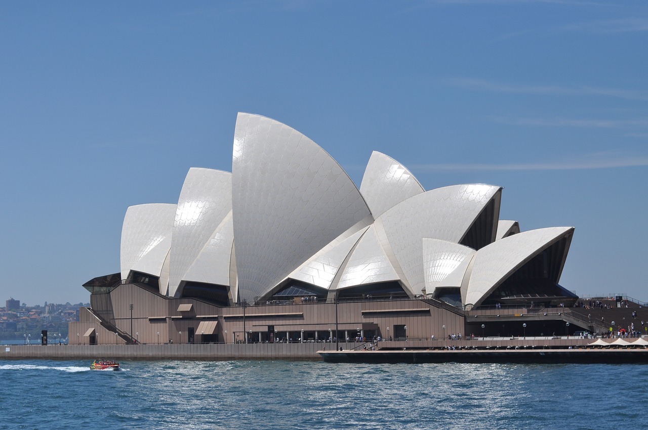 Sidnėjus, Operos Teatras, Australia, Orientyras, Uostas, Architektūra, Sidnėjaus Operos Rūmai, Nemokamos Nuotraukos,  Nemokama Licenzija