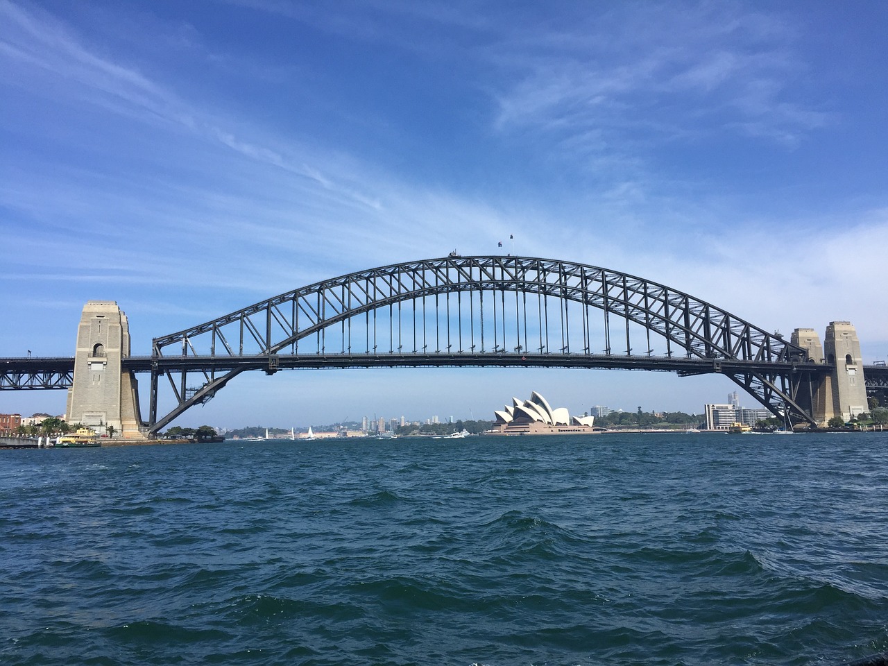Sidnėjus, Tiltas, H, Uostas, Australia, Orientyras, Turizmas, Architektūra, Uostas, Nemokamos Nuotraukos