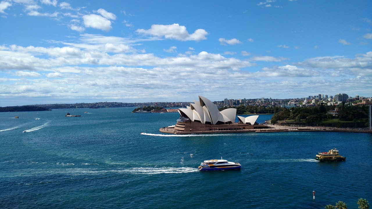 Sidnėjus, Operos Teatras, Australia, Orientyras, Architektūra, Uostas, Sidnėjaus Operos Rūmai, Nemokamos Nuotraukos,  Nemokama Licenzija