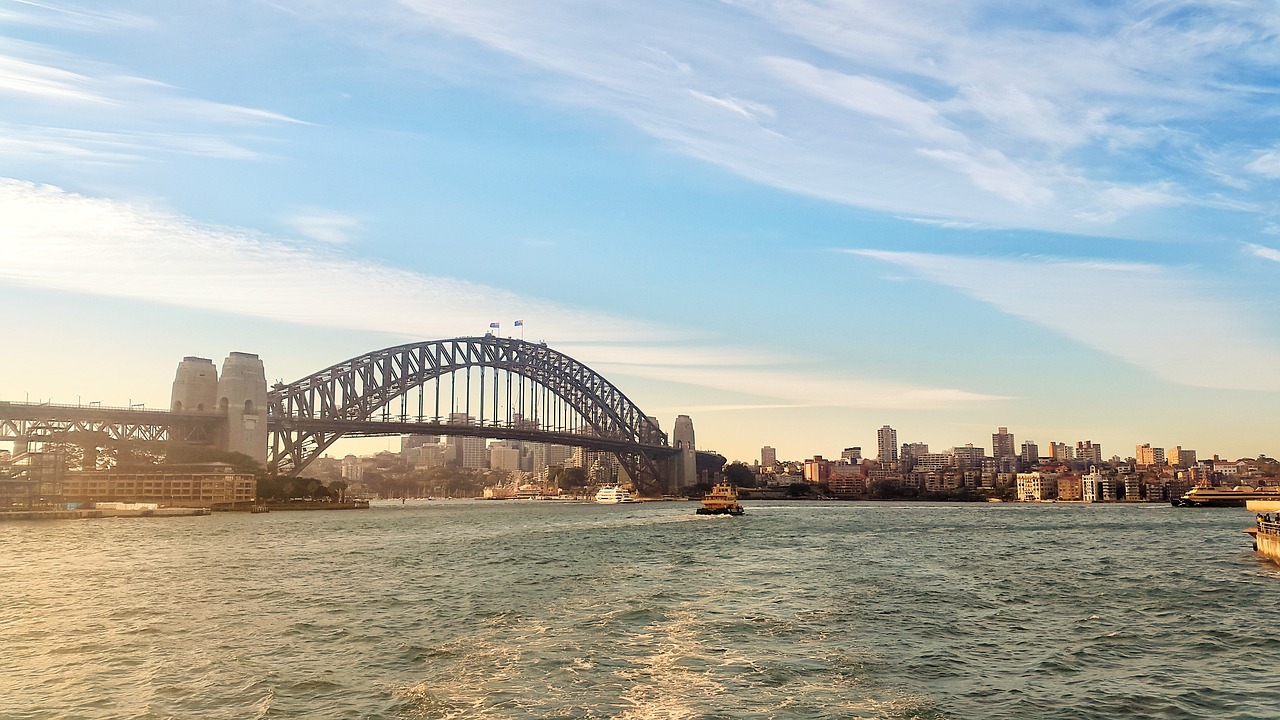 Sidnėjus,  Uosto Tiltas,  Australija,  Tiltas,  Architektūra,  Žymus Objektas,  Vandens,  Arka,  Uostas, Nemokamos Nuotraukos
